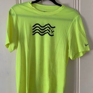 Neon Yellow Men’s fit Nike drifit top